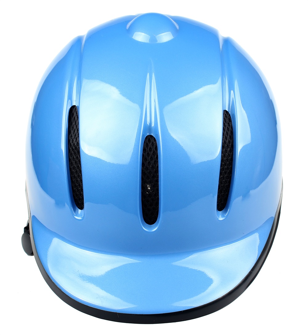casco de montar negro