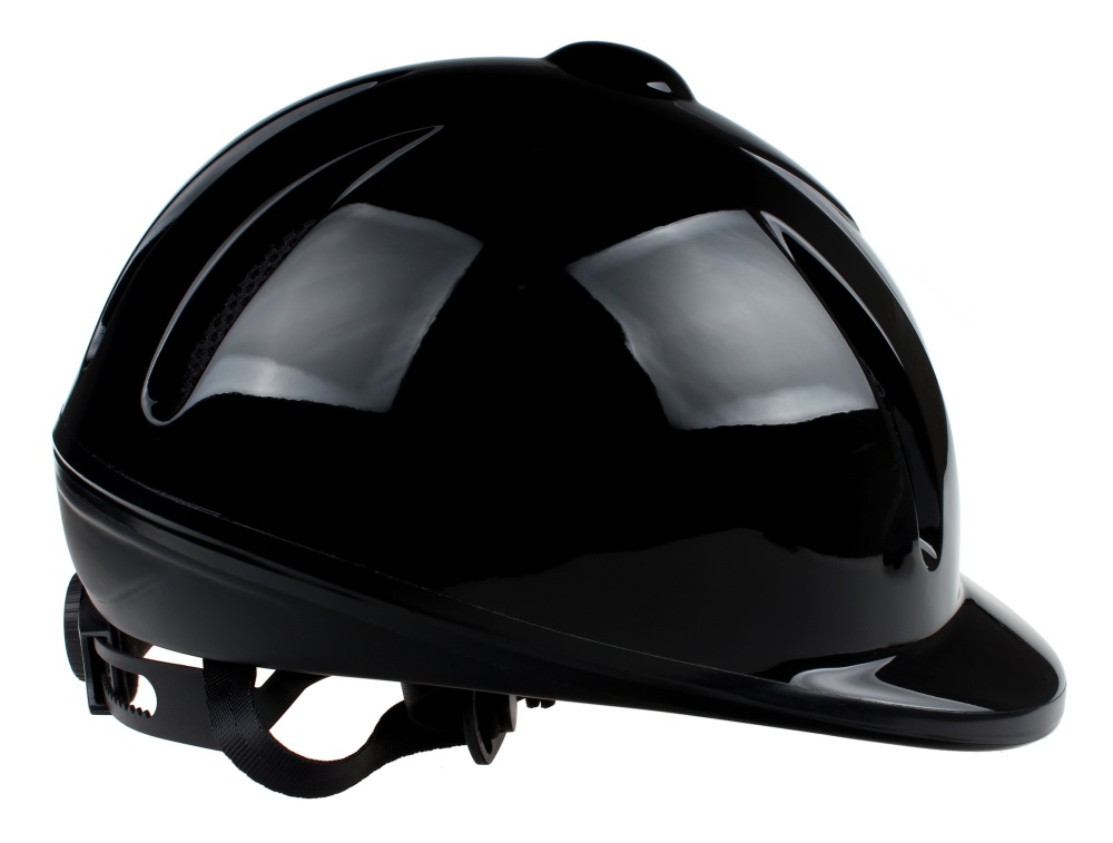 casco equestre marrone