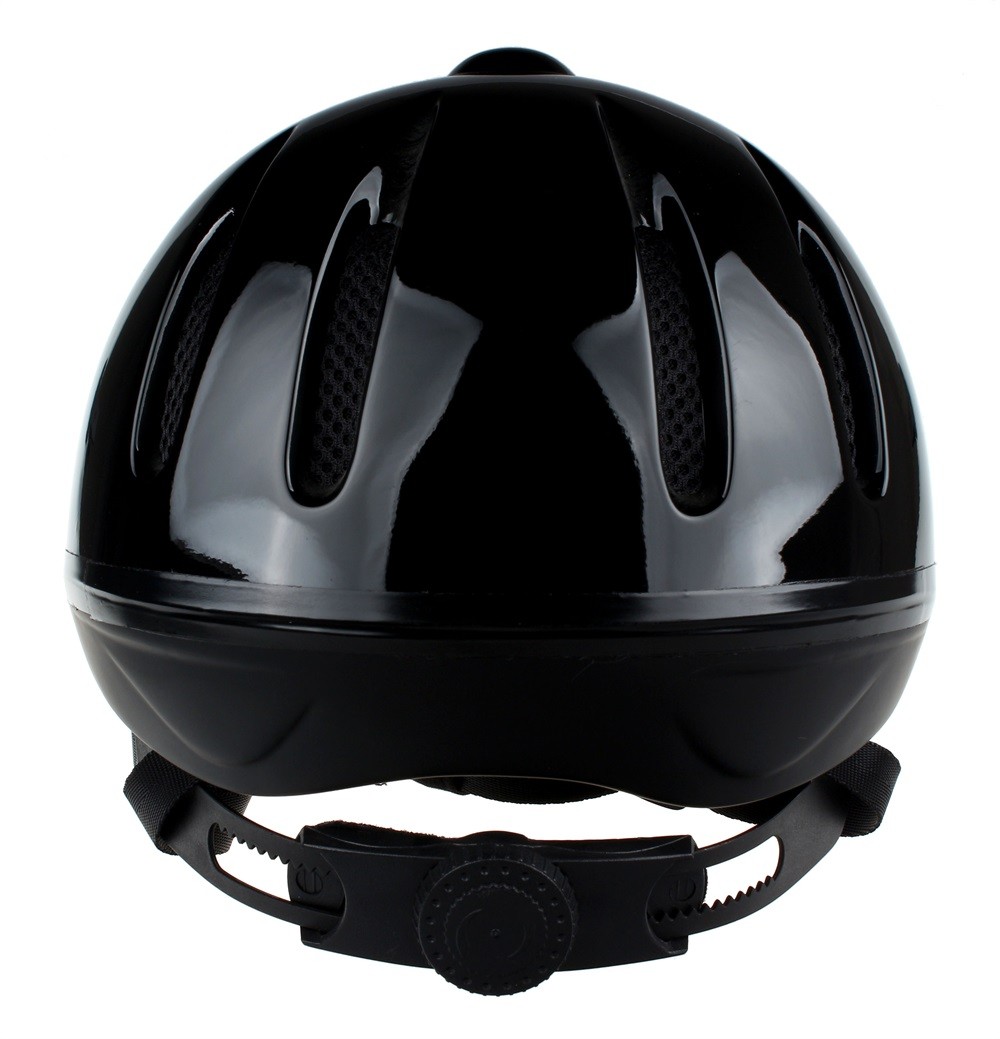 casque d'équitation rose