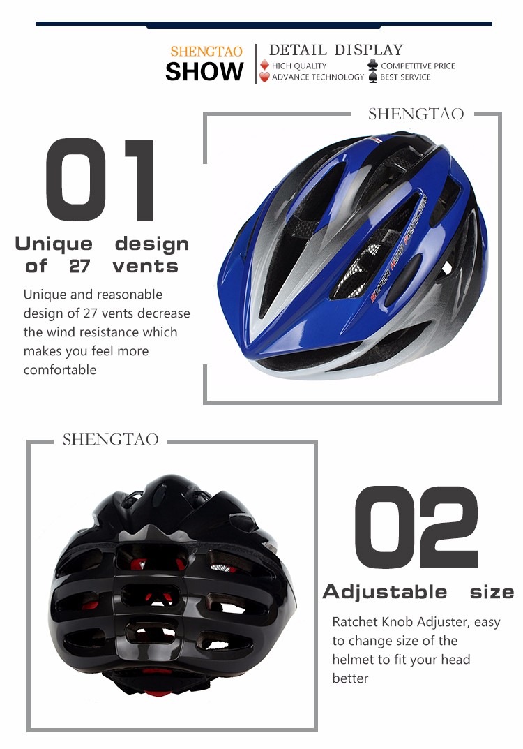 Casque de vélo, casque de cyclisme de sécurité pour hommes adultes, casque de vélo pour homme