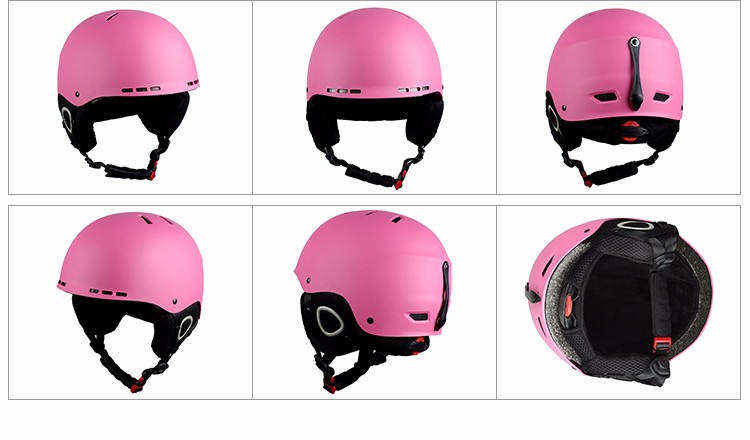 casques de ski sur neige